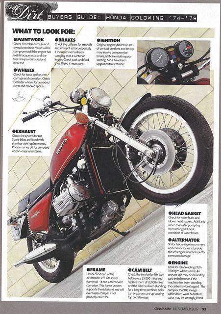 1 Classic Bike November 2007 pg 93