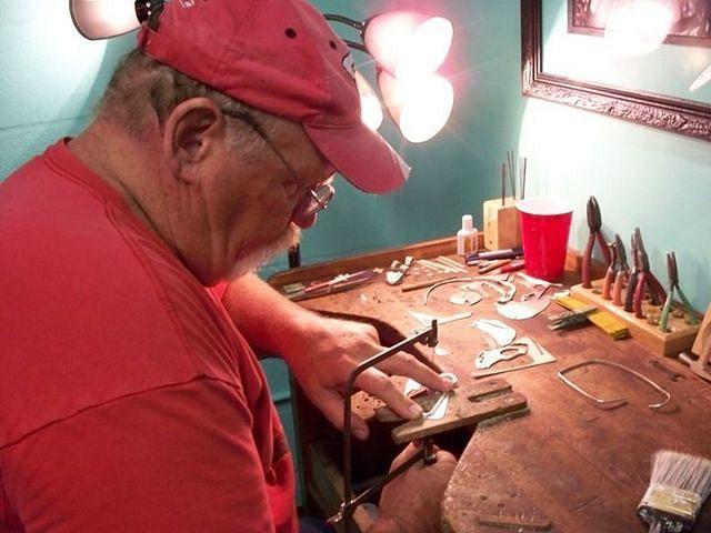 HAND FABRICATION OF ALL STERLING SILVER