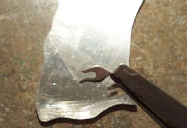ONE TINY FLAME CUT OUT