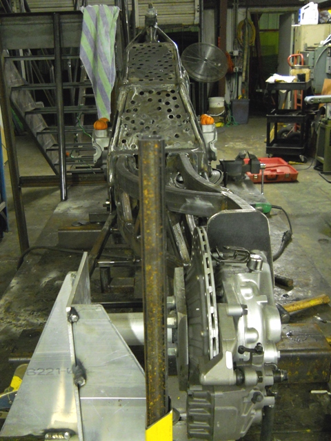 LATE LATE NIGHT HOURS WITH A EIGHTY INCH WHEELBASE STEEL MONSTER