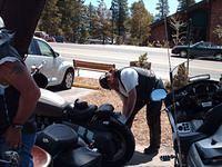 RR Getting Loaded Up After Lunch In North Shore Tahoe