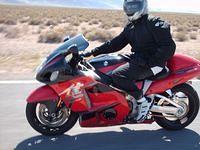 Danny On His Hayabusa