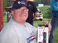 Jeannes husband Bob, second place poker run winner