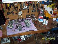 Here's what you'll need. The aerosol cleaner is optional. If your chemical dip is fresh you won't need it. Notice the adaptors(b