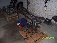 Finished frame, not all new hardware yet.