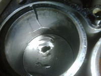 cylinder wall crack