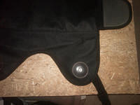 The buckles were sewn on