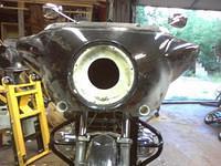 Fairing vent rough in Front
