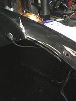 Fairing Damage - Bottom View