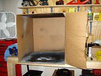 High tech paint booth
