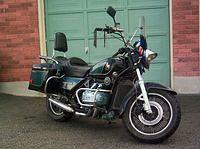 '83 GL1000 Yes, the engine really is blue.