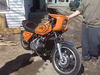Cafe fairing( didn't like!)