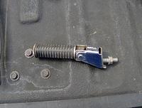 Rear peg