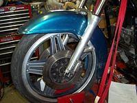 After Market Harley style GL front fender.