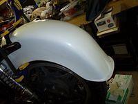 After Market fiber glass Harley style rear fender
