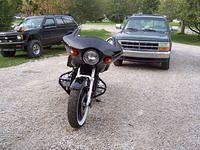 The crash bars are Triple A, designed for the integrated floor boards.