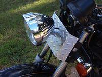 NEW HEADLAMP&TURNSIGNALS, DIAMOND PLATE OVER THE PLATE STEELE