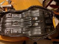 bottom of seat pan