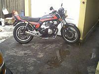 The old 82 CB900F