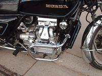 New Crash Guards, GL1100 From Cresent Moon Cycles