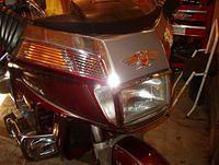 rusty front chrome painted and new logo