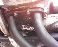 LH head pipe nuts