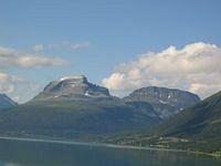 Balsfjorden, Troms.
Do you see the sleeping soldier??