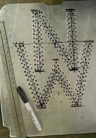 BEGINNING OF RADIATOR FACE PLATE
